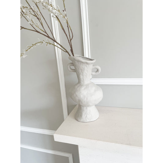 Handmade stone jug vase