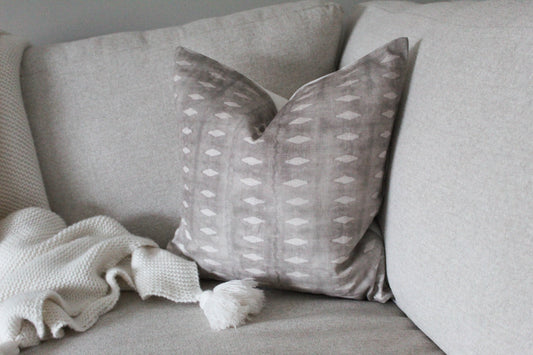 Neutral cotton 45 x 45cm cushion