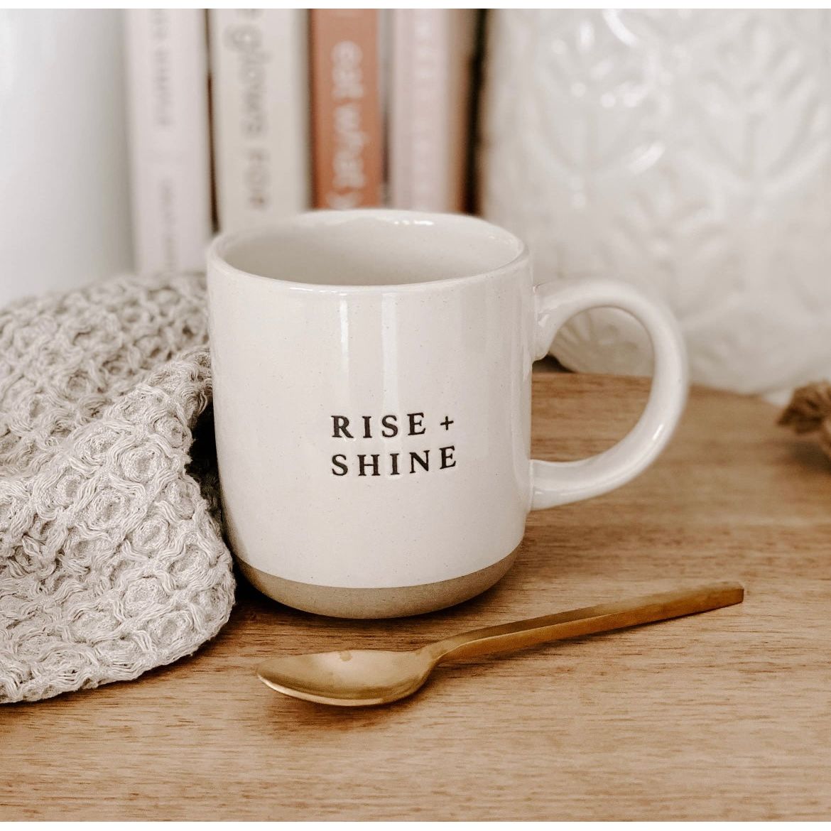 Motivational Stoneware Mugs