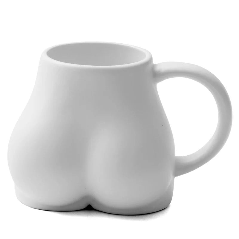 Peachy Bum/Bottom Decorative Shaped Coffee Mug